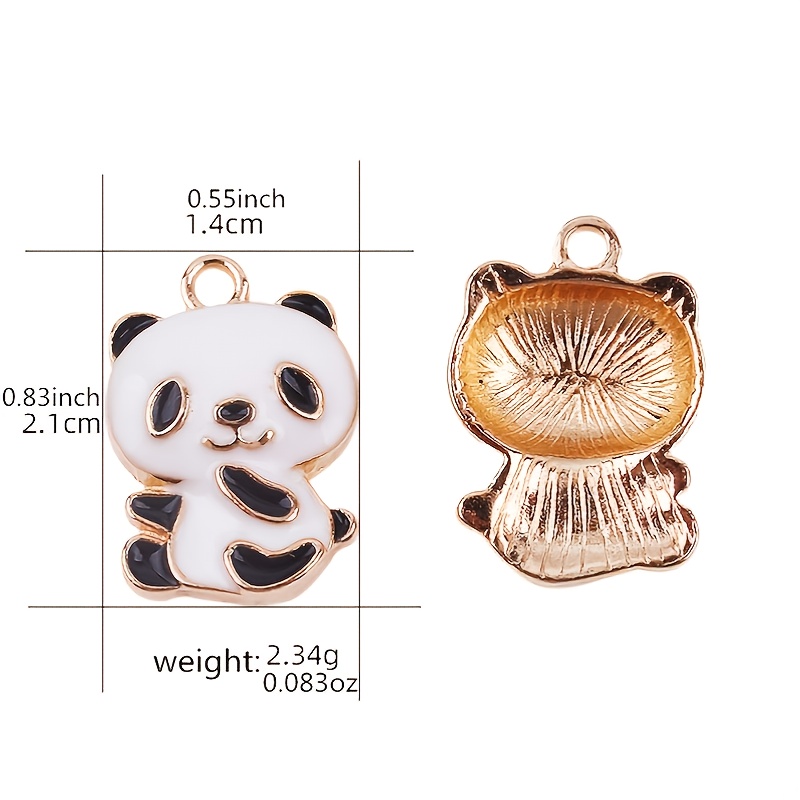 Cute Panda Pendant Keychain